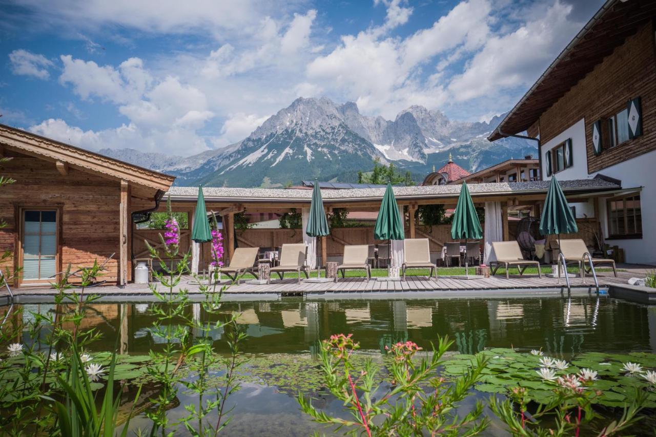 Flora - Das Kleine Gartenhotel Ellmau Kültér fotó